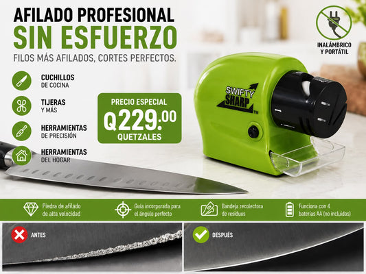 Afilador Eléctrico Inalámbrico