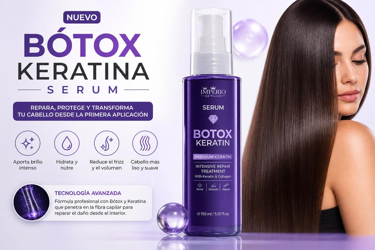 BÓTOX KERATINASERUM CABELLO CUIDADO CAPILAR