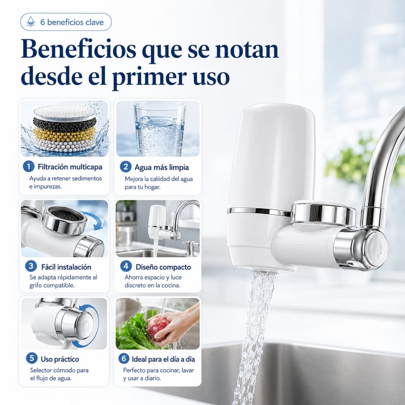 Purificador Moderno para grifo