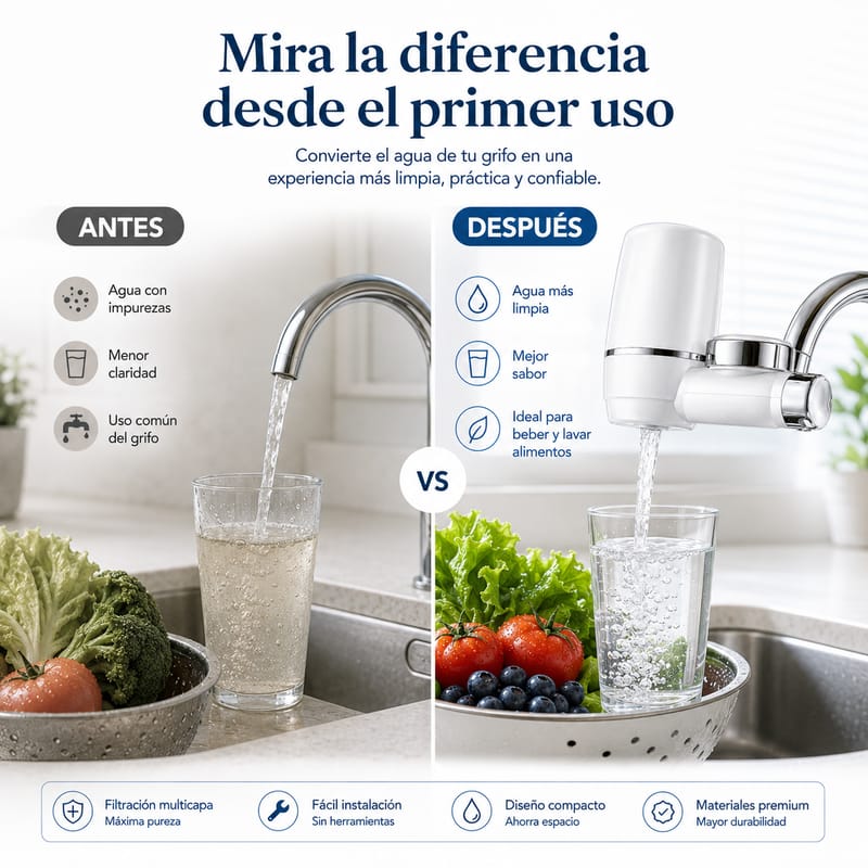 Purificador Moderno para grifo